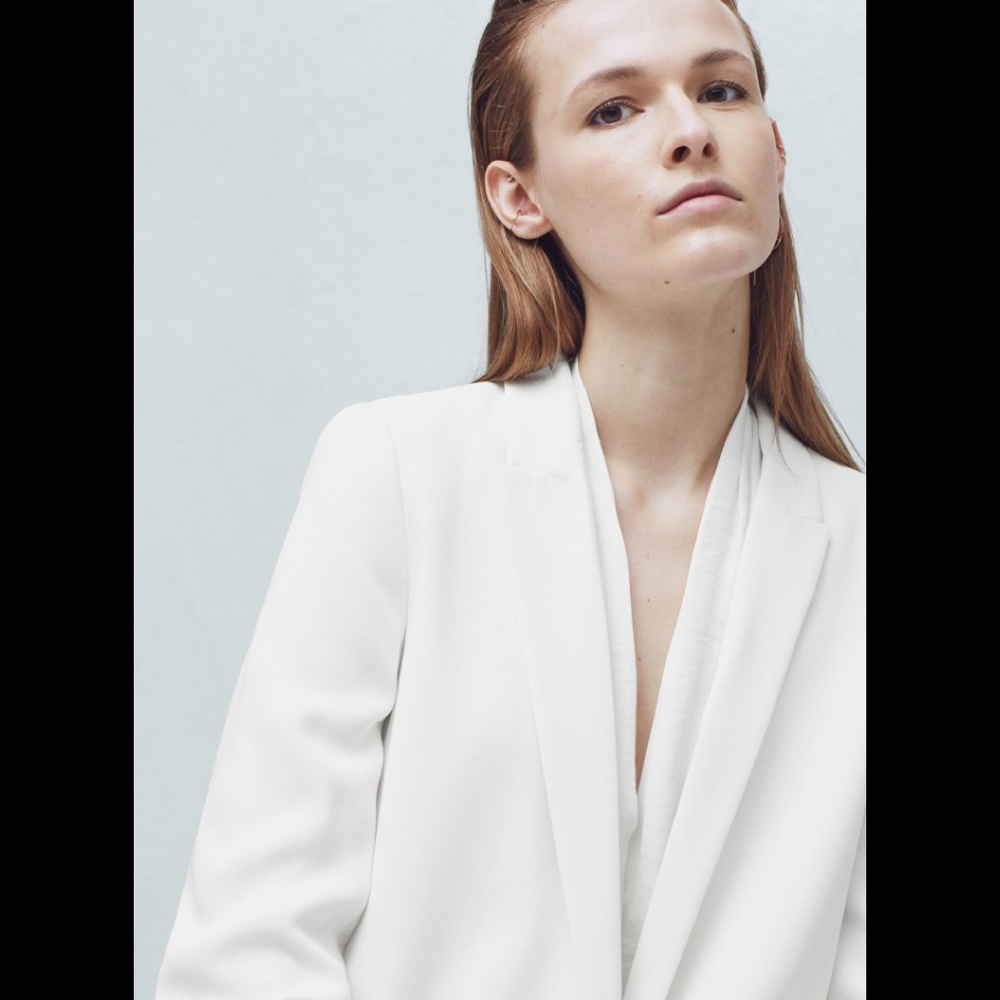 Mango Ruched Sleeves blazer - Picture 4 of 5